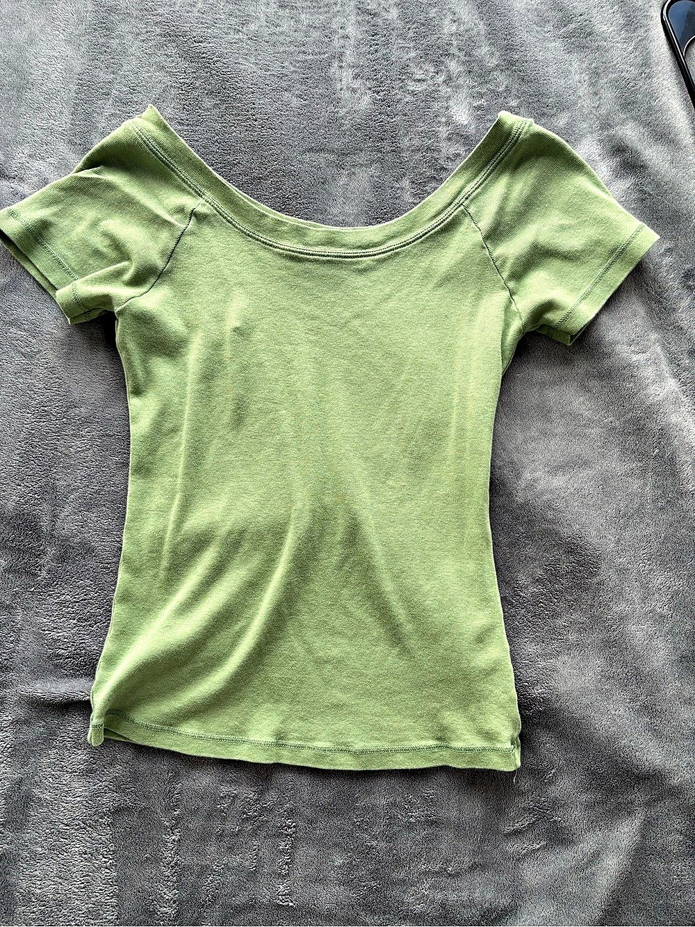Brandy Melville John Galt Green Top